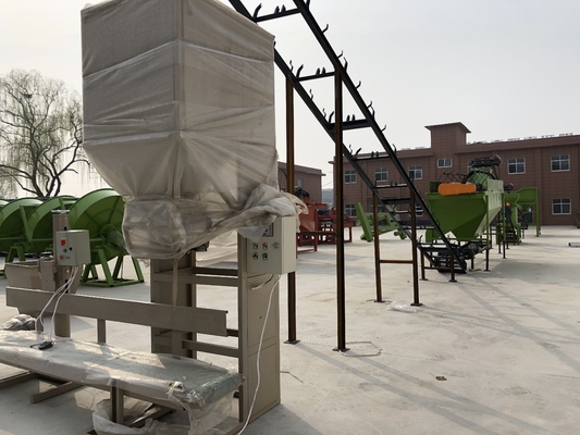 1-8 t/h Capacity Powder Organic Fertilizer Making Equipment with Customized Voltage