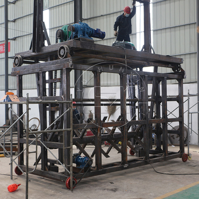 Animal Manure Compost Turning Machine for Automatic Agricultural Fertilizer Production