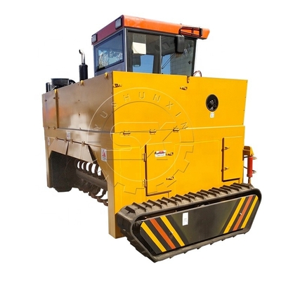 85hp Animal Manure Compost Turner Machine for 50m/h Fertilizer Production Equipment