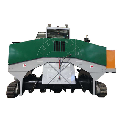 2500 KG Professional Fermentation Chicken Manure Automatic Compost Turner Fertilizer Blender Machine