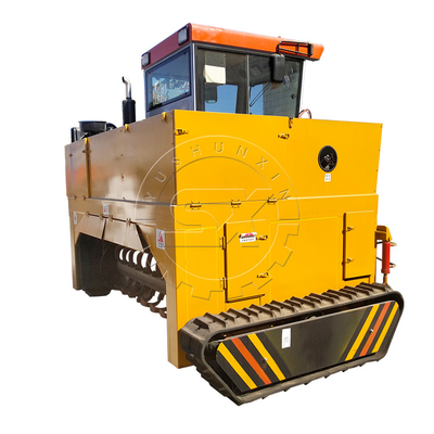 Transform Animal Manure into Bio Fertilizer with 2400mm Working Width Compost Turner