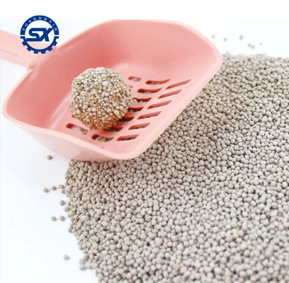 Cat Litter Production Line with Flat Die Granulator and Diverse Raw Material Choices