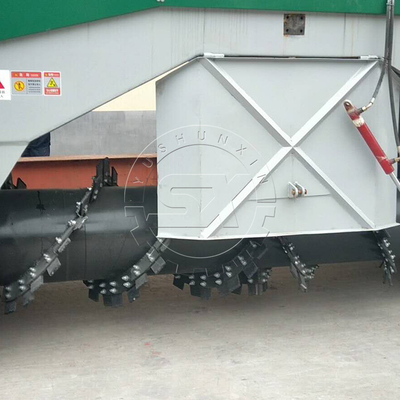 Advanced Automatic Compost Turner Fertilizer Blender Machine for 10 Tons/day Capacity