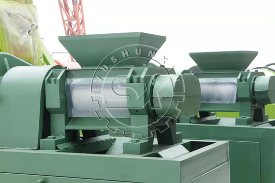 Double Roller Extrusion Granulator for Steel Production Equipment