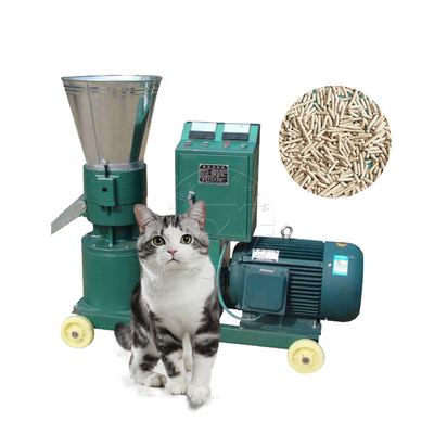 Feed Pellet Machine YSX 2 ton per hour Flat Die Granulator for Fertilizer Granulation