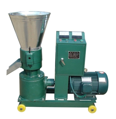 Poultry Manure Pelletizer 380V Adjustable Flat Die Chicken Poop Pellet Making Machine