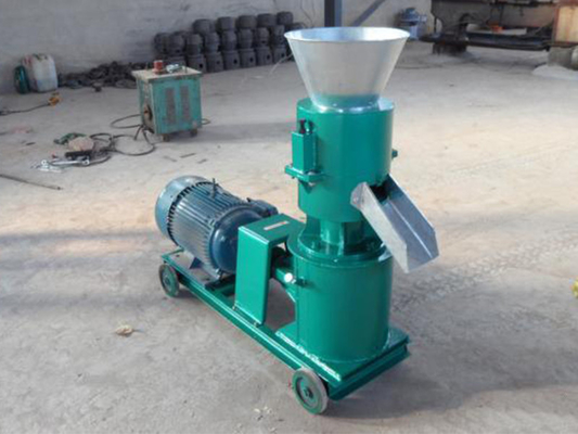 Poultry Manure Pelletizer 380V Adjustable Flat Die Chicken Poop Pellet Making Machine