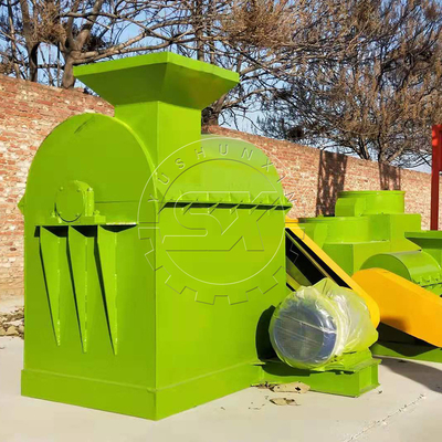 800 KG Easy Operation Chicken Manure Grinder Machine for Organic Fertilizer Production