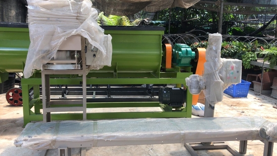 Short Mixing Time Fertilizer Blending Equipment with NPK Material Mixing Machine
