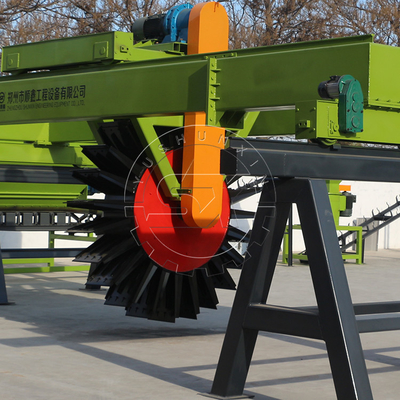 YSX Manure Fermentation Organic Fertilizer Equipment Wheel Type Compost Turner
