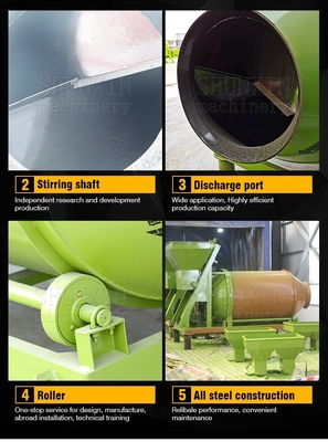 1500 KG Capacity BB Fertilizer Mixing Equipment for Bulk Blending Production Line