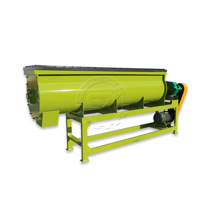 3-5t/h Cow Dung Manure Crusher and NPK Material Mixer for Organic Fertilizer Production