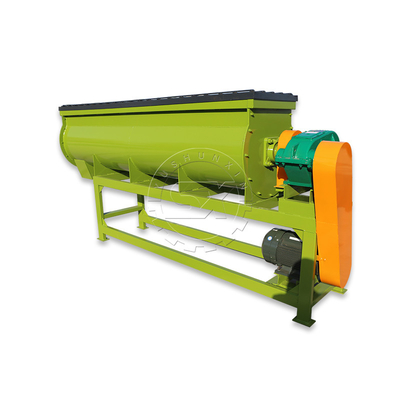 3-5t/h Cow Dung Manure Crusher and NPK Material Mixer for Organic Fertilizer Production