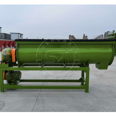 3-5t/h Cow Dung Manure Crusher and NPK Material Mixer for Organic Fertilizer Production