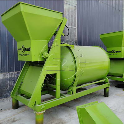 Bulk Blending Fertilizer Granule Mixing Machine with Electrical Powered Agitator
