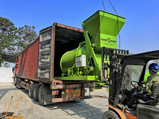 Bulk Blending Fertilizer Granule Mixing Machine with Electrical Powered Agitator