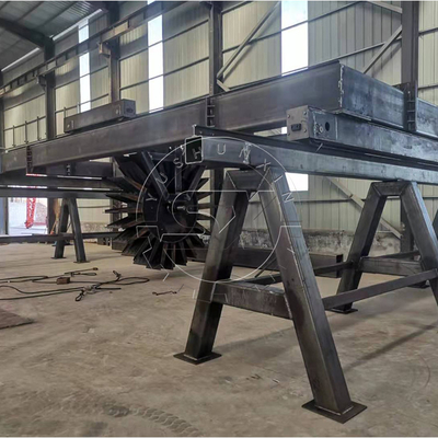 Professional Wheel Type Compost Turner Automatic for Organic Waste and Animal Manure
