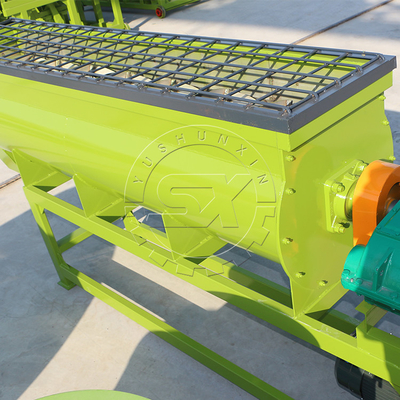 1 Ton Per Batch Powder Fertilizer Mixing Machine for Fertilizer Manufacturing Process