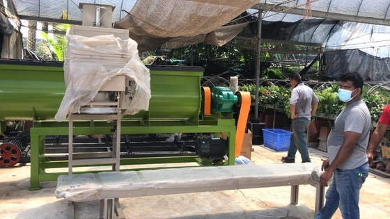 1 Ton Per Batch Powder Fertilizer Mixing Machine for Fertilizer Manufacturing Process