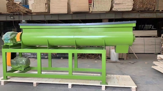 Continuous Production of 2024 Items with Fully Mixed Double-Shaft Mixer Materials