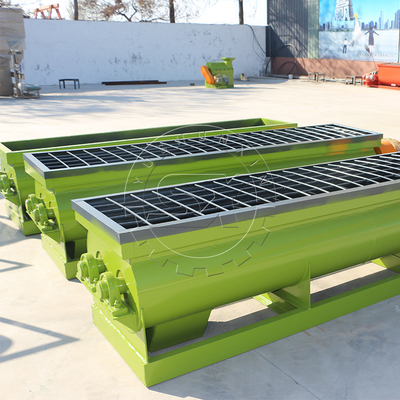 Continuous Production of 2024 Items with Fully Mixed Double-Shaft Mixer Materials