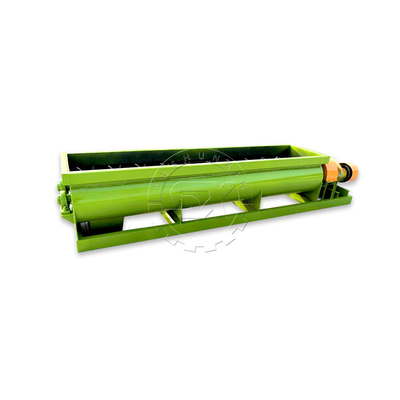 Continuous Production Double-shaft Mixer with Even Mixing and Automatic Discharge