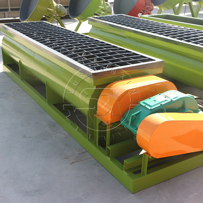 3700*800*750 Double Shaft Mixer for Efficiently Mixing Materials Popular Single Product