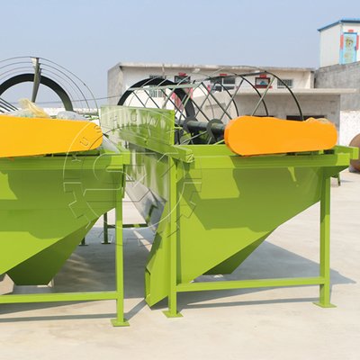 Organic Fertilizer Compost Sieve Machine with Rotary Pump Theory and Customized Color