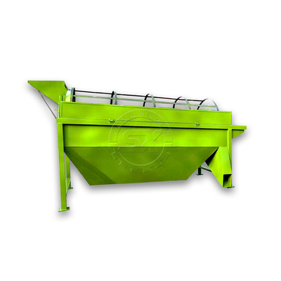 Compost Trommel Vibrating Screen Drum Screen Machine with Hitting Cleaning Device
