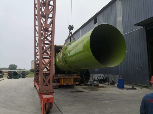 YSX 1-2T/H Automatic Small Model Granular Fertilizer Drum Dryer for Customized Color
