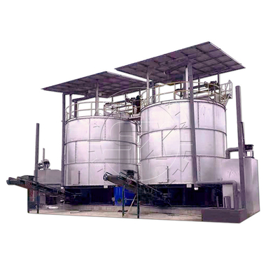 Organic Fertilizer Fermentation Pot with High Capacity Compost Turner Mixing Function