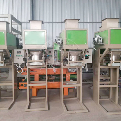 Back Sealing Bag Type Automatic Packing Machine for Animal Waste Pellet Integration