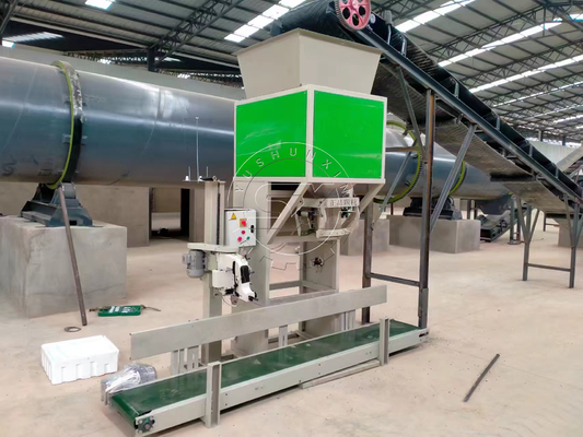 Back Sealing Bag Type Automatic Packing Machine for Animal Waste Pellet Integration