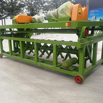Compost Fertilizer Mixer for Turning Mixing Organic Waste and Poultry Manure Treatment