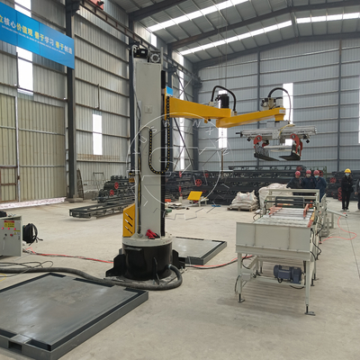 380v Voltage Stainless Steel Material Column Palletizing Robot Arm Type Palletizer