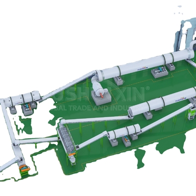 Newly Manufactured and Rotary Drum Dryer for Biomass from Yushunxin Weight KG 3000