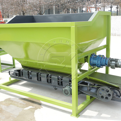 YSX Poultry Manure Organic Fertilizer Processing Plant Equipment Loader Type Feeder