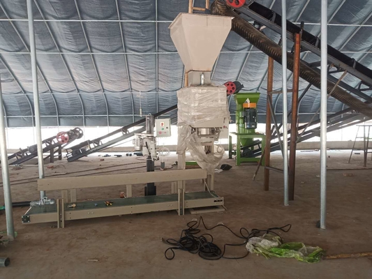 Fertilizer Production Line with Fully Automatic Packing Machine and Packing Scale