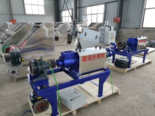 7kw Solid-Liquid Separation Machine Transforming Animal Manure into Organic Fertilizer