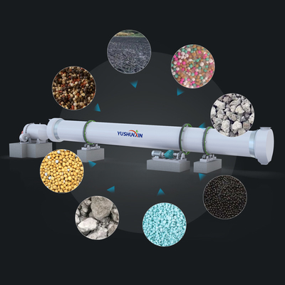 Agricultural Fertilizer Drying Rotary Biomass Dryer Machine with Capacity 1-30T/H