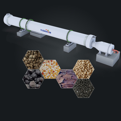 Agricultural Fertilizer Drying Rotary Biomass Dryer Machine with Capacity 1-30T/H