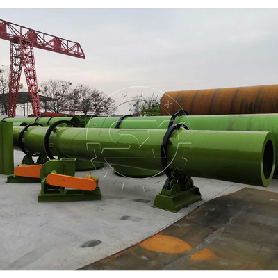 Cow Manure Drying Machine 1-20t/h Rotary Dryer for Fertilizer in Energy Mining
