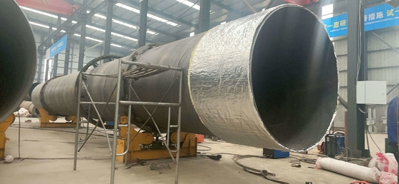Grain Drying Rotary Dryer with Supporting Pipelines and 26000KG Weight 380v Voltage 2024