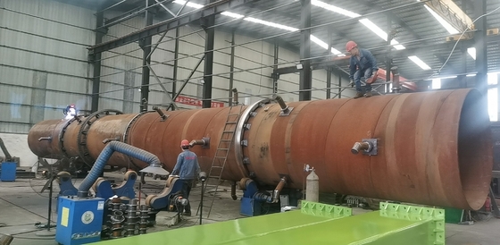 Grain Drying Rotary Dryer with Supporting Pipelines and 26000KG Weight 380v Voltage 2024