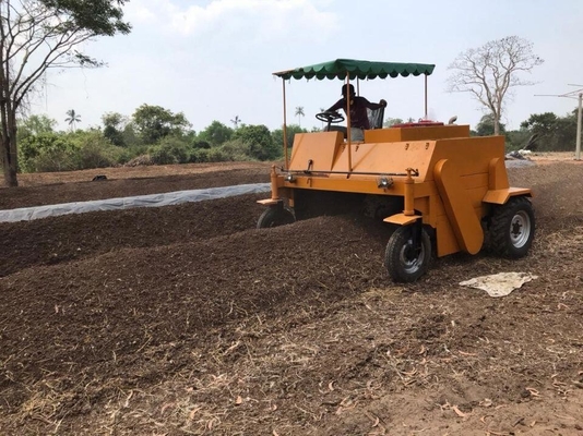 YSX Compost Turner Machine for Fast Composting Working Speed 7.5-8m/min 400-500m3/h