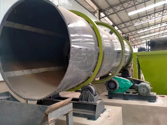 Organic Fertilizer Production Line with Advanced Granulating Function and Easy Operation