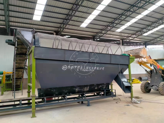 1-8 t/h Capacity MSW Granules Making Equipment for Organic Fertilizer Production Line