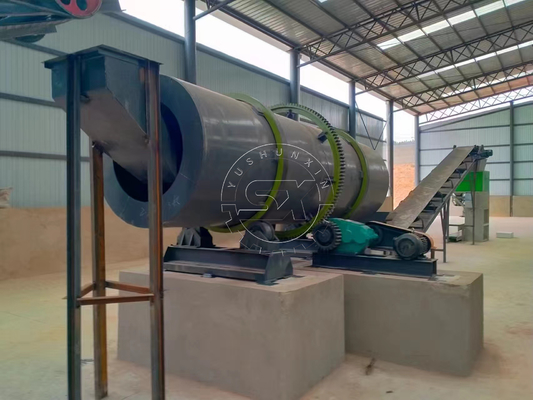 Organic Pellet Fertilizer Production Machine Line Cow Dung/Chicken Manure Granule Maker