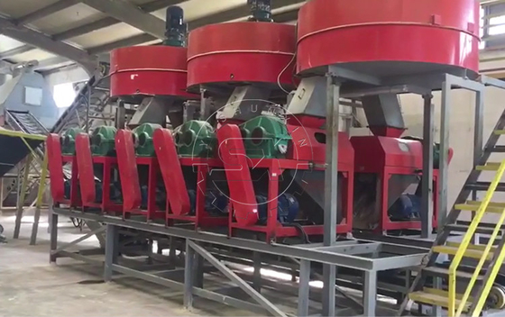 10 Ton Per Hour Phosphate Fertilizer Granular Production Line with Roller Extruding Comminutor