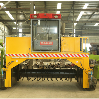 Compost Turner Mixing Machine The Ideal Solution for Animal Waste Composting